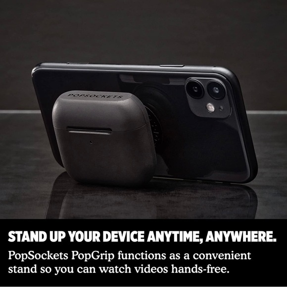 NIP PopGrip AirPods Holder PRO (black) - Picture 5 of 12